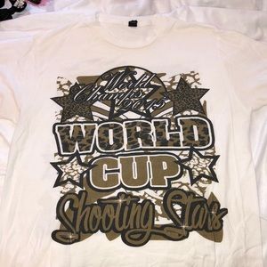White wcss world champions T-shirt